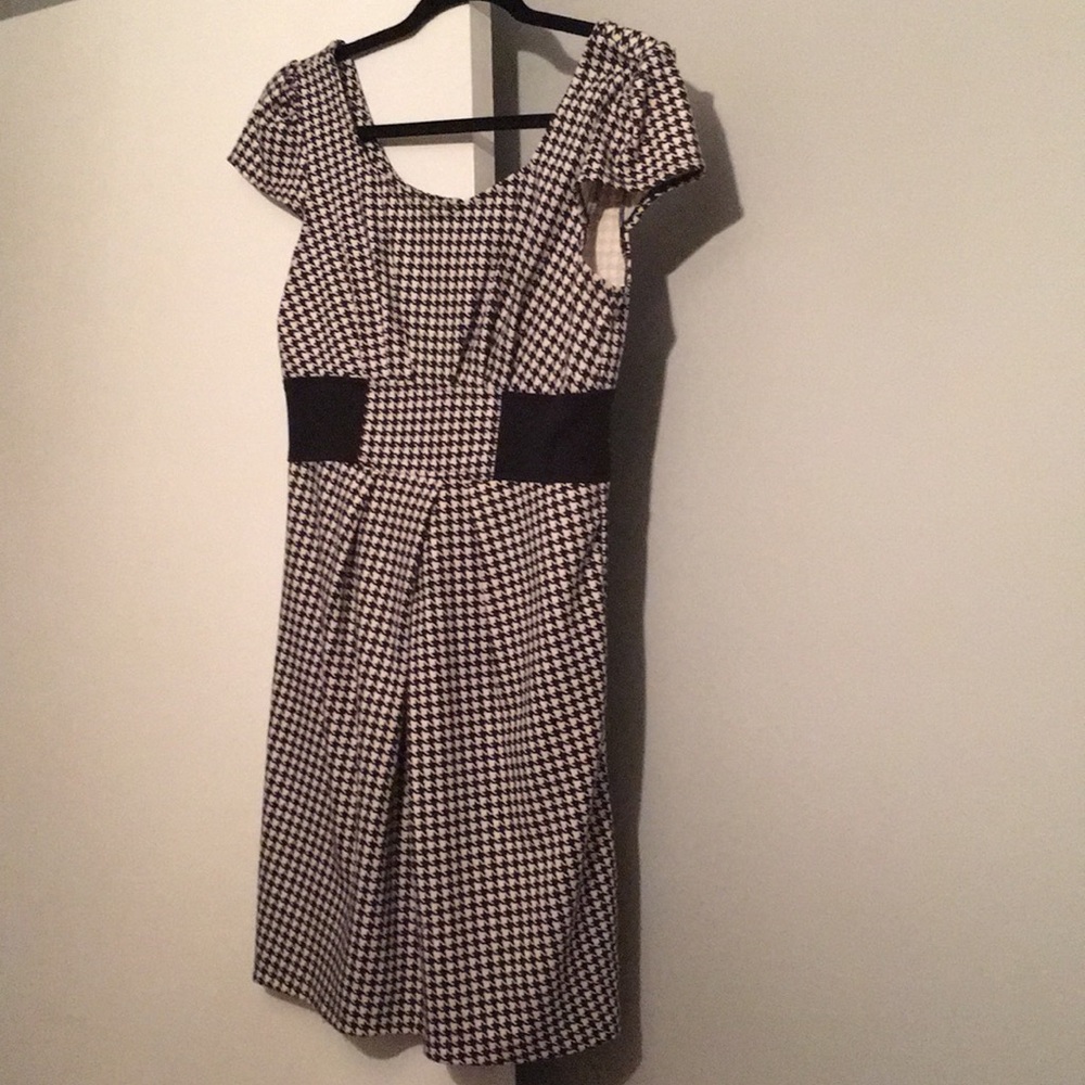 Black and white dress